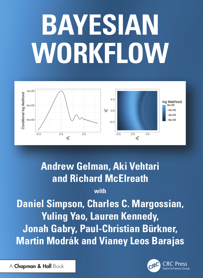 Cover of the Bayesian Workflow book